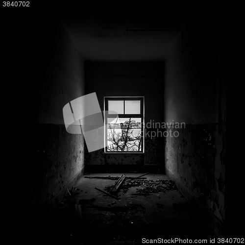 Image of Abandoned building interior