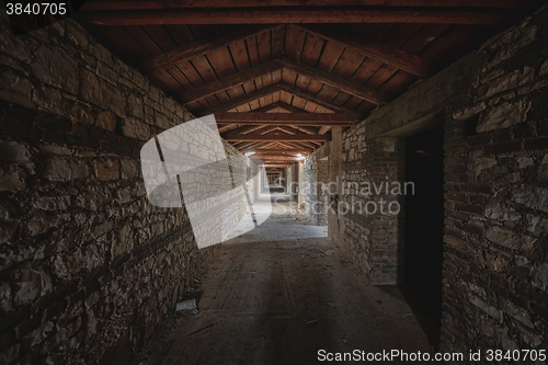 Image of Abandoned building interior