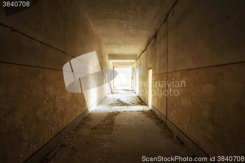 Image of Abandoned building interior