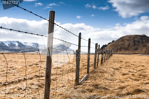 Image of Fence of a farm