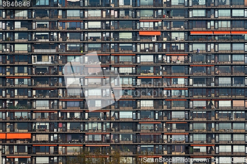 Image of Texture of a building outdoors