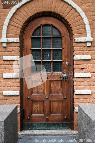 Image of Unique door closeup