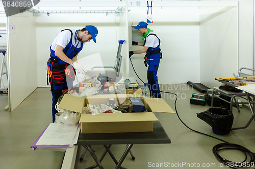 Image of Competition of young electricians. Tyumen. Russia