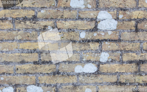 Image of Background of old vintage dirty brick wall