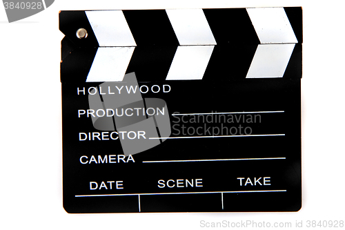 Image of old movie chalkboard