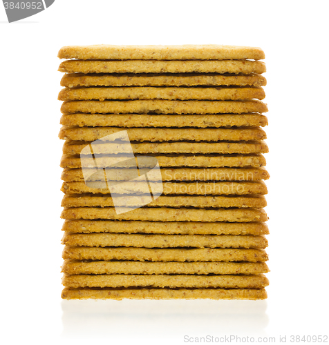 Image of Simple crackers isolated
