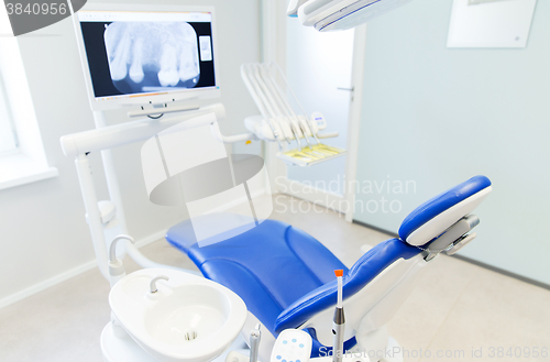 Image of interior of new modern dental clinic office