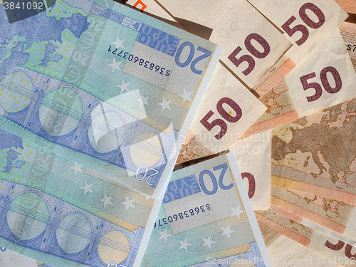 Image of Fifty and Twenty Euro notes
