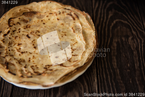 Image of Fried tasty pancakes 