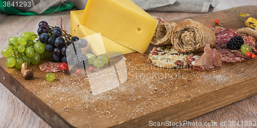 Image of Food set on the table