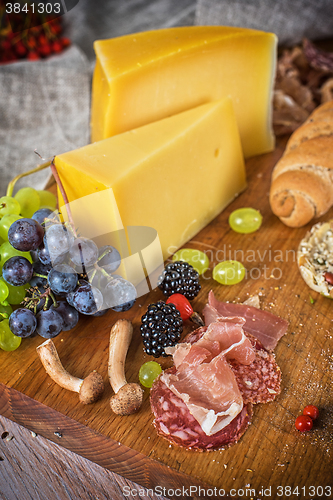 Image of Food set on the table