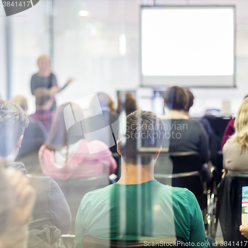 Image of Audience in the lecture hall.