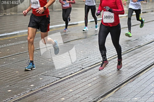 Image of Marathon running