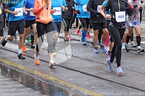 Image of Marathon running