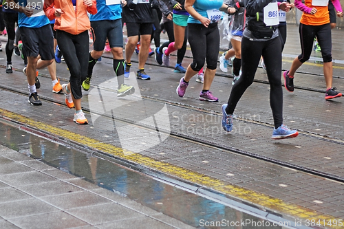 Image of Marathon running