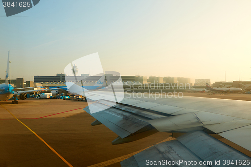 Image of Amsterdam Airport Schiphol in Netherlands