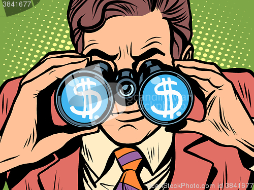 Image of Monitoring the currency dollar exchange rate