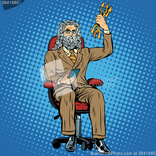 Image of businessman Zeus the Thunderer