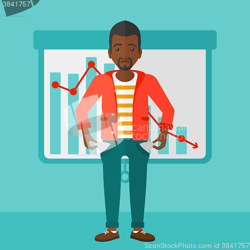 Image of Bancrupt business man.