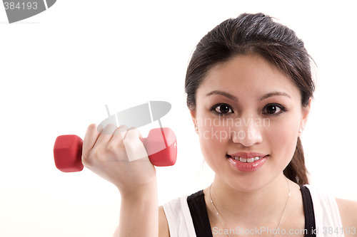 Image of Sporty woman