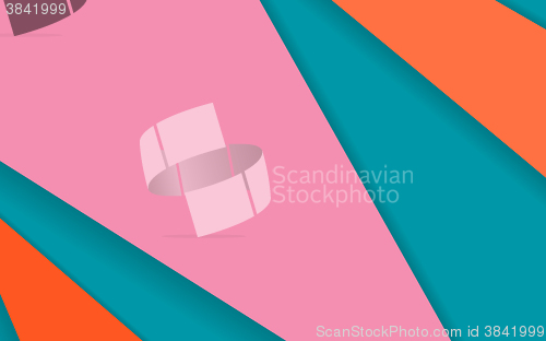 Image of Abstract background in modern material design style