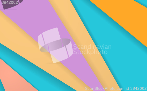 Image of Abstract background in modern material design style