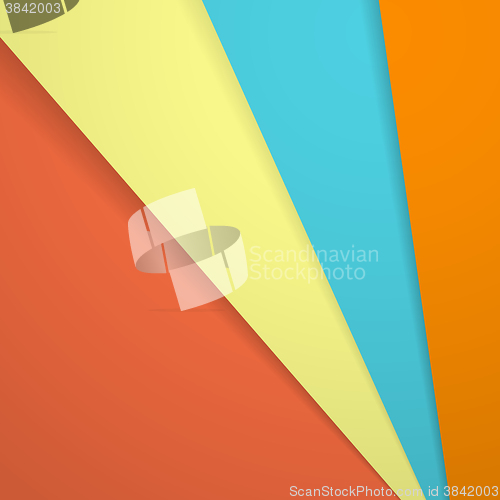 Image of Abstract background in modern material design style