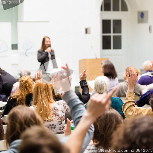 Image of Audience in the conference hall.