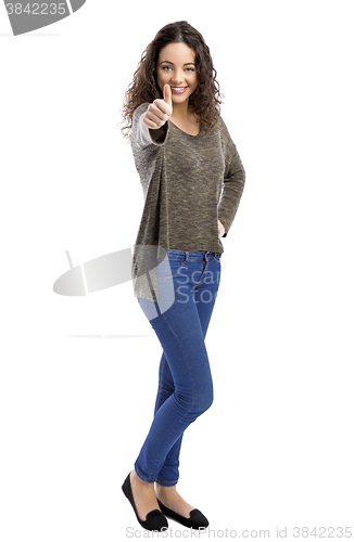 Image of Positive woman