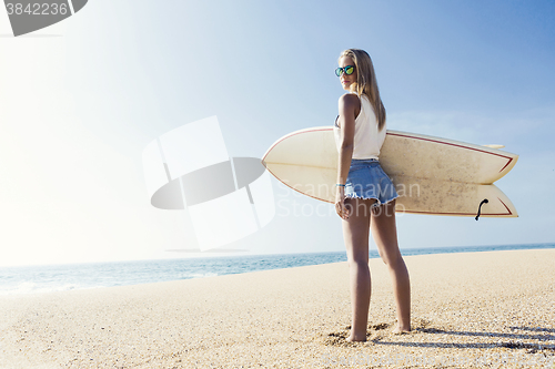 Image of Surfer girl