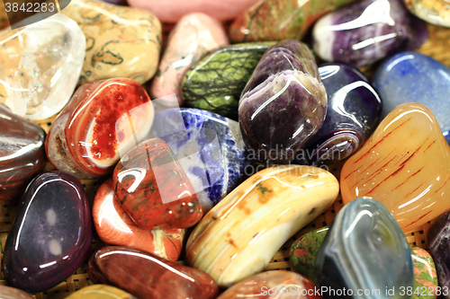 Image of color gem stones