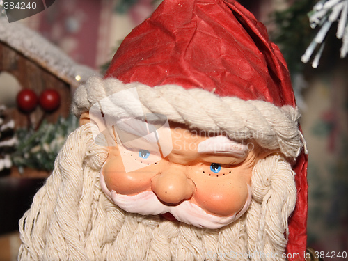 Image of santa ornament