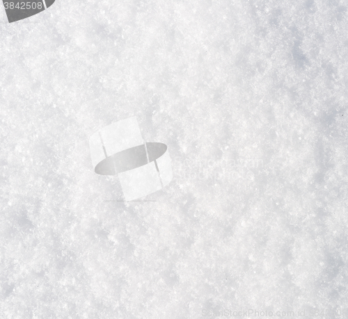 Image of fresh snow texture