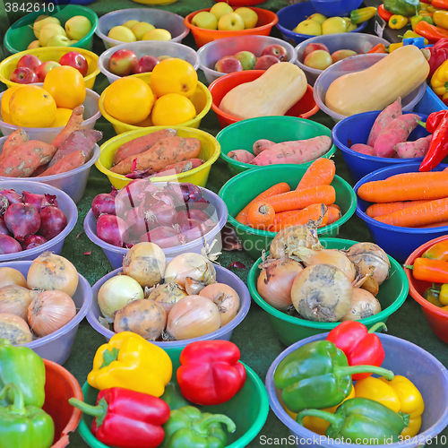 Image of Vegetables and Fruits
