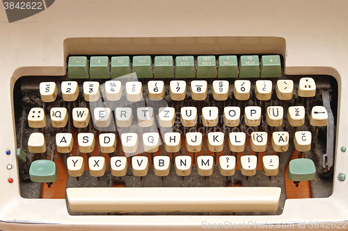 Image of Typewriter Keyboard