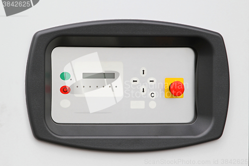 Image of Machine Control Panel