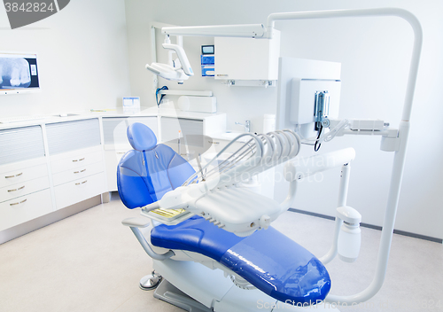 Image of interior of new modern dental clinic office