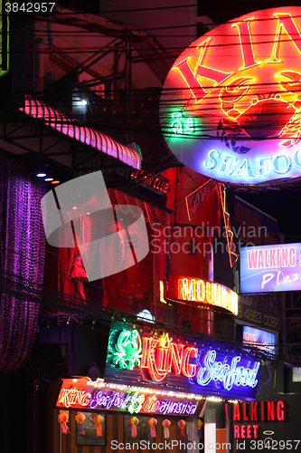 Image of Night life in Pattaya city