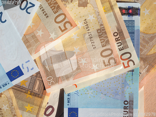 Image of Fifty and Twenty Euro notes