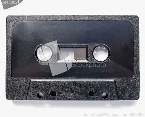 Image of Black tape cassette