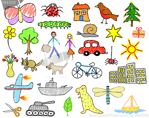 Image of Child drawings