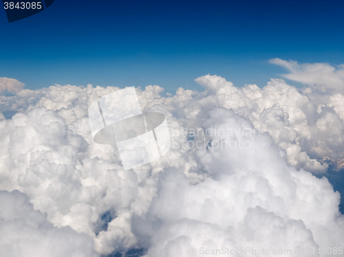 Image of Clouds on Alps