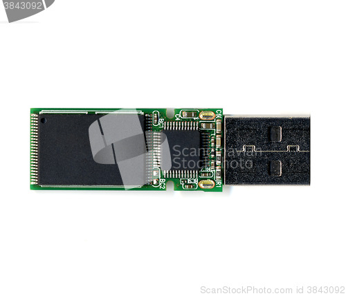 Image of USB key detail