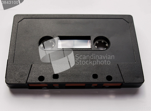 Image of Black tape cassette