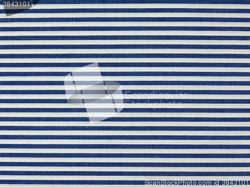 Image of Blue Striped fabric texture background