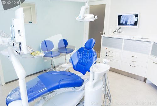 Image of interior of new modern dental clinic office