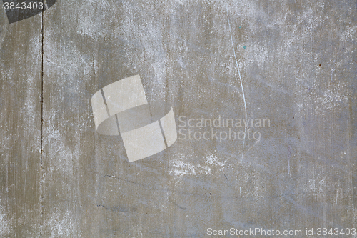 Image of Old gray cracked paint on metal background