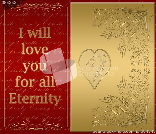 Image of Love you for eternity