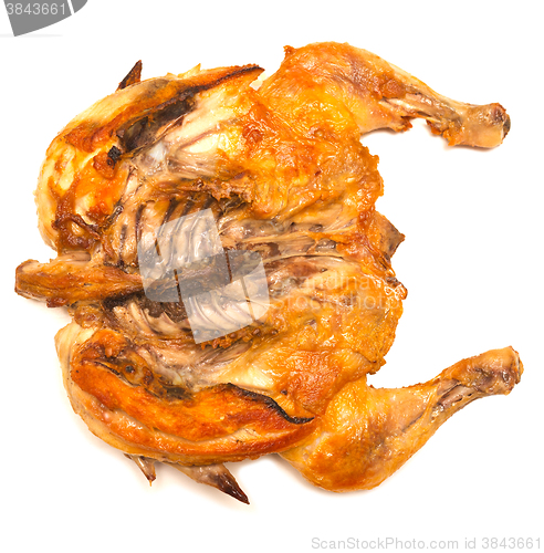 Image of grelled chicken isolated