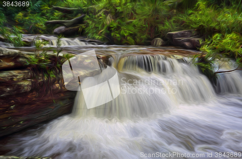 Image of Cascading Waterfall Creek 